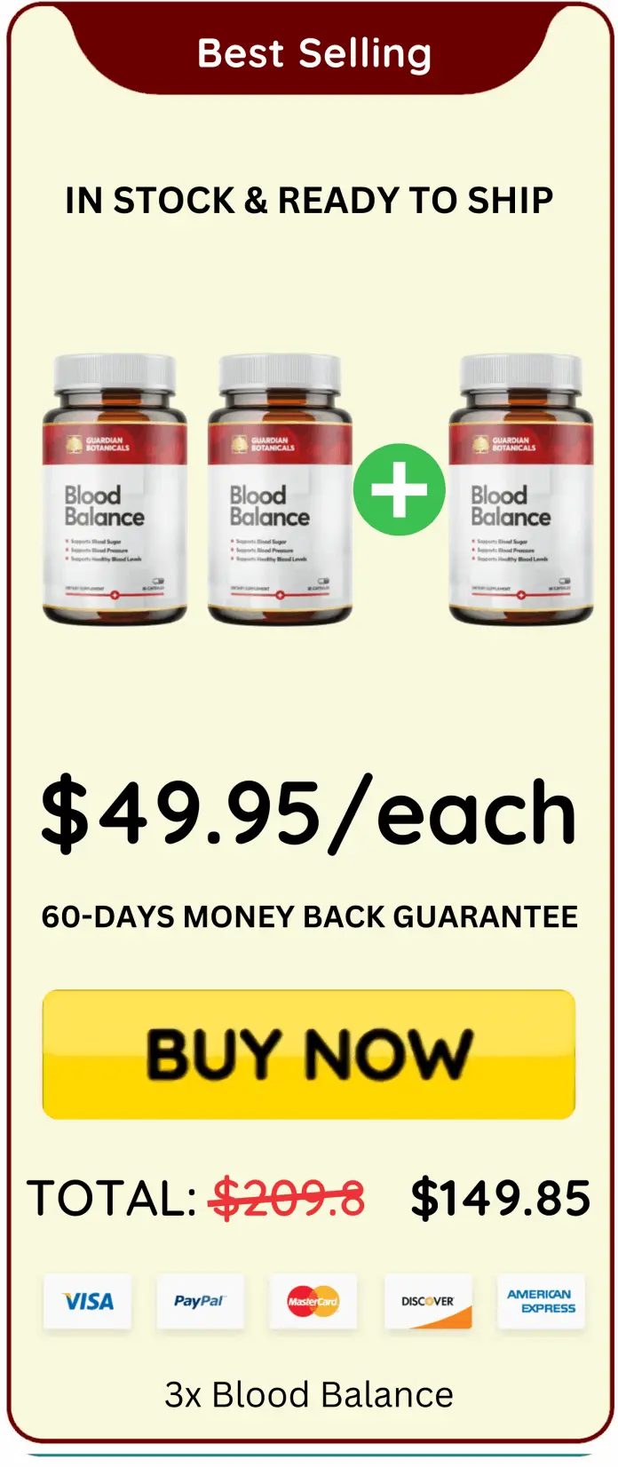 Blood Balance offer price