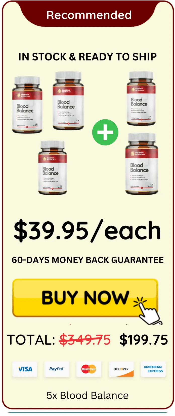 Blood Balance offer price